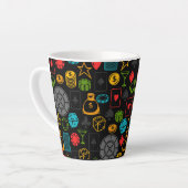 Casino Icons Latte Mok (Linkerhoek)