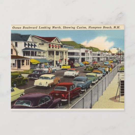  casino in Hampton Beach, New Hampshire Briefkaart (Voorkant)
