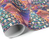 Casino Kaart Tafelchips Kerstboom met Kaarten Cadeaupapier (Rol Hoek)