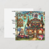 CASINO. KAARTEN. BINGO KAART (Voorkant / Achterkant)