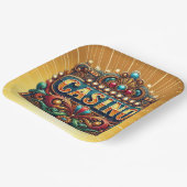 CASINO. KAARTEN. BINGO PAPIEREN BORDJE (Gebogen)