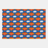 Casino Kaarten Pattern Wrapping Paper (Voorkant 3)