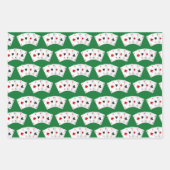 Casino Kaarten Pattern Wrapping Paper (Voorkant 2)