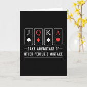 Casino-kaarten voor kaartafspelen kaart (Gele Bloem)