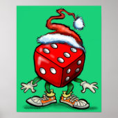 Casino Kerstmis Poster (Voorkant)