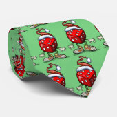 Casino Kerstmis Stropdas (Opgerold)