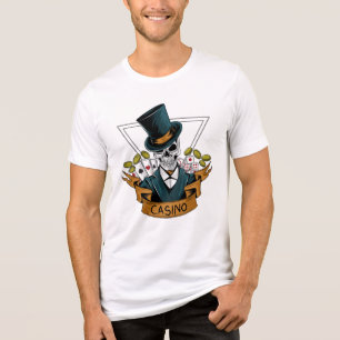Casino King: Fortune Favors the Bold Tri-Blend Shirt