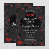 Casino / Las Vegas 50ste verjaardagsfeest Kaart (Voorkant / Achterkant)