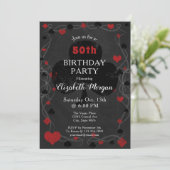 Casino / Las Vegas 50ste verjaardagsfeest Kaart (Staand voorkant)