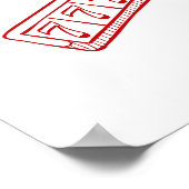 Casino Las Vegas Bachelorette Party Welcome Poster (Hoek)