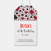 Casino Las Vegas Birthday Favor | CadeauLabels (Voorkant)