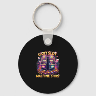 Casino Las Vegas Gokkers Lucky Slot Machin Sleutelhanger