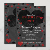 Casino/Las Vegas nieuwjaarsfeest Kaart (Voorkant / Achterkant)