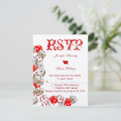 Casino Las Vegas Wedding RSVP (Staand voorkant)