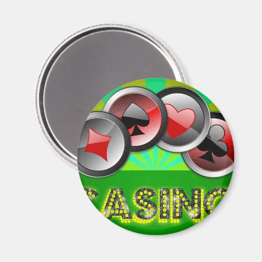 Casino leven magneet (Voorkant / Achterkant)