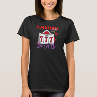 Casino Life Line Em Up T-shirt