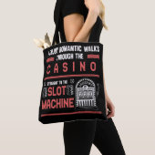 Casino Lover Lucky Gambling Slot Machine Tote Bag (Dichtbij)