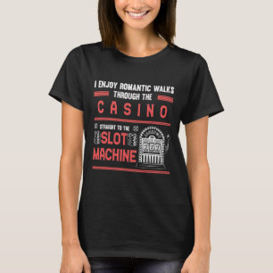 Casino Lover Lucky Gambling Slot T-shirt