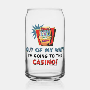 Casino Lovers Blikvorm Glas