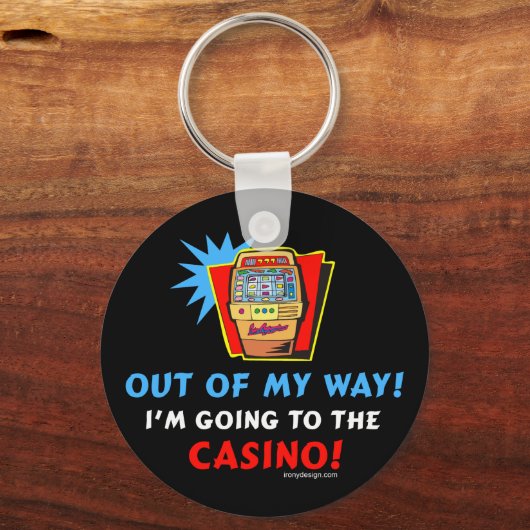 Casino Lovers Design Sleutelhanger (Achterkant)