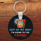 Casino Lovers Design Sleutelhanger (Voorkant)