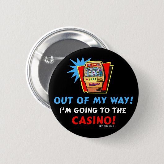 Casino Lovers Ronde Button 5,7 Cm (Voorkant /achterkant)