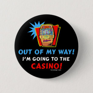 Casino Lovers Ronde Button 5,7 Cm