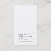 Casino Manager - Dealer Gamble Token Chip Visitekaartje (Achterkant)