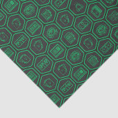 Casino Matrix Cool Geometric Pattern Tissuepapier (Detail)