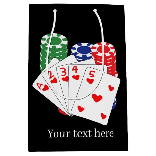 Casino Medium Cadeauzakje (Voorkant)