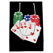 Casino Medium Cadeauzakje (Achterkant)