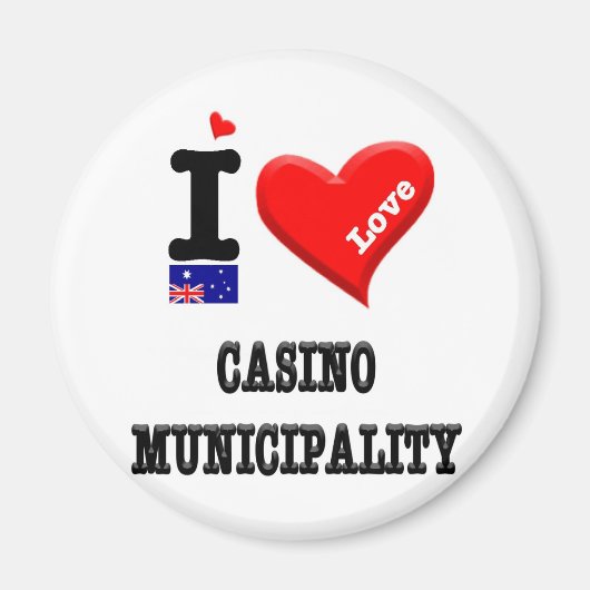 CASINO MUNICIPALITY - I Love Magneet (Voorkant)