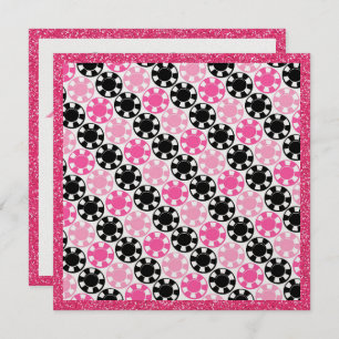 Casino Nacht Feest / Fondsenwerving uitnodiging