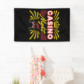 Casino Nacht Gokken Partij Spandoek (Insitu)