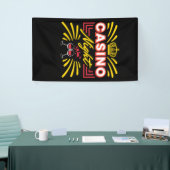 Casino Nacht Gokken Partij Spandoek (Beurs)