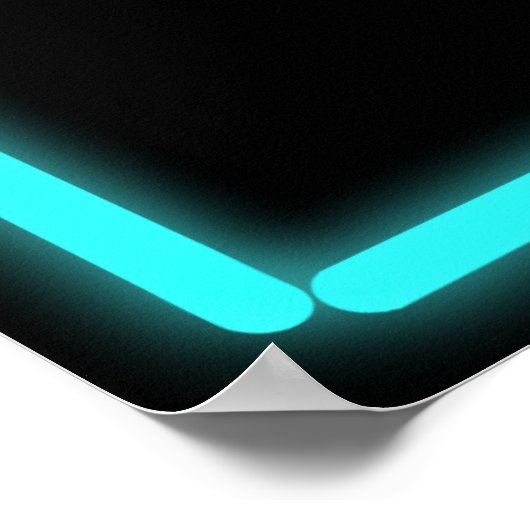 Casino Neon Sign Poster (Hoek)