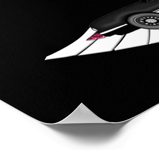 Casino Night Cocktail Poster - SRF (Hoek)