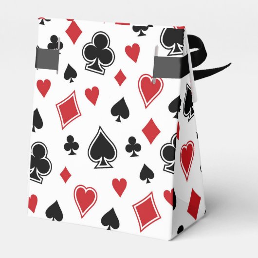 Casino Night Las Vegas Theme Party Bedankt Bedankdoosjes (Achterkant)