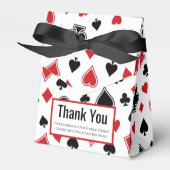 Casino Night Las Vegas Theme Party Bedankt Bedankdoosjes (Voorkant Zijde)