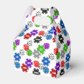Casino Night party gable gunstige box Bedankdoosjes (Voorkant Zijde)