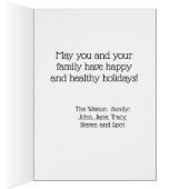 Casino Night Poker Royal Straight Flush Kerstmis (Binnen (Rechts))