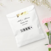 Casino Night Poker Royal Straight Flush Spades Bedankzakje (Gezegeld)