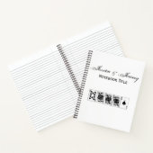 Casino Night Poker Royal Straight Flush Spades Notitieboek (Binnen)