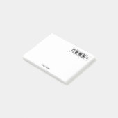 Casino Night Poker Royal Straight Flush Spades Post-it® Notes (Schuin)