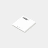 Casino Night Poker Royal Straight Flush Spades Post-it® Notes (Schuin)