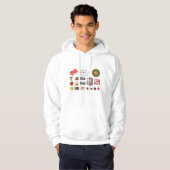 Casino Night Slot Machine Poker Lucky 7s Hoodie (Voorkant volledig)
