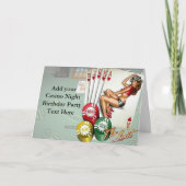 Casino Night verjaardagsfeestje uitnodigingen (Voorkant)