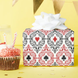 Casino of pokerfeest cadeaupapier