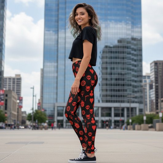 Casino of the Damned Leggings