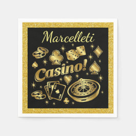 Casino Party Napkins Party Goederen Servet